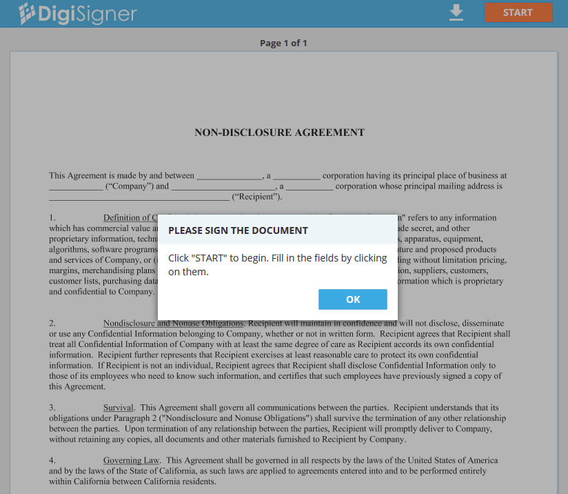 Document in Browser