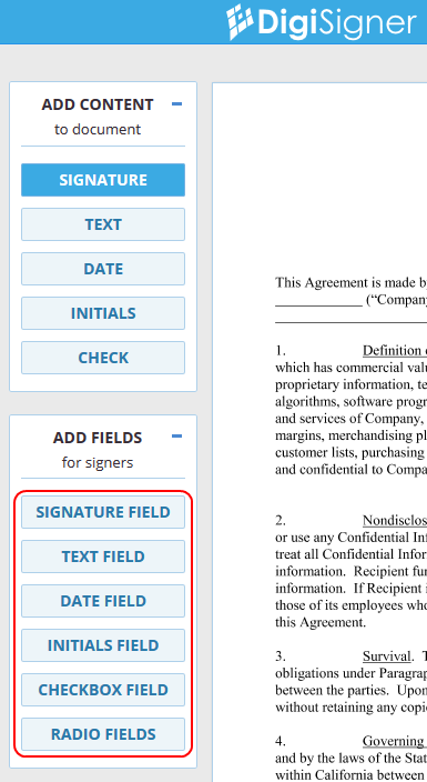Field Types
